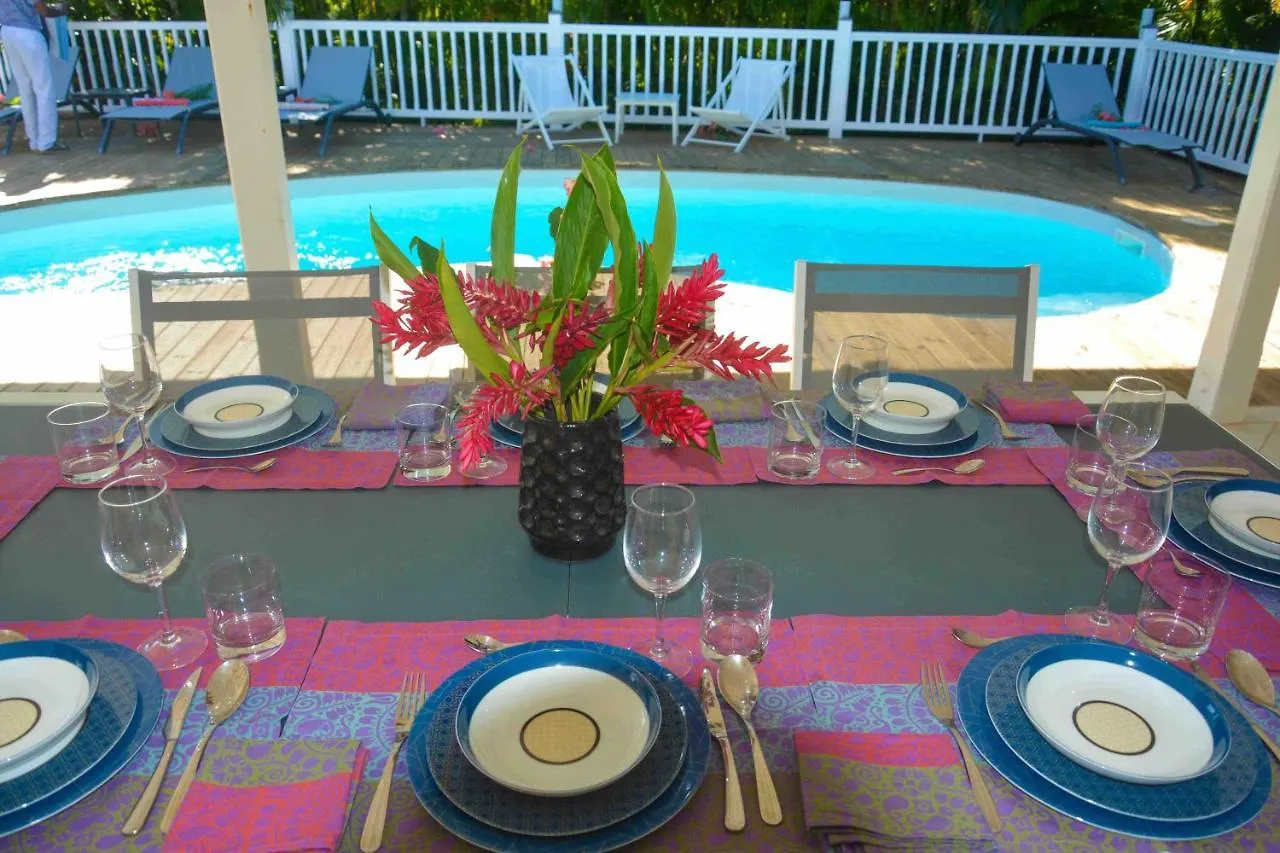 Villa Les Arbres Voyageurs Sur Les Hauts De Saint Francois Guadeloupe