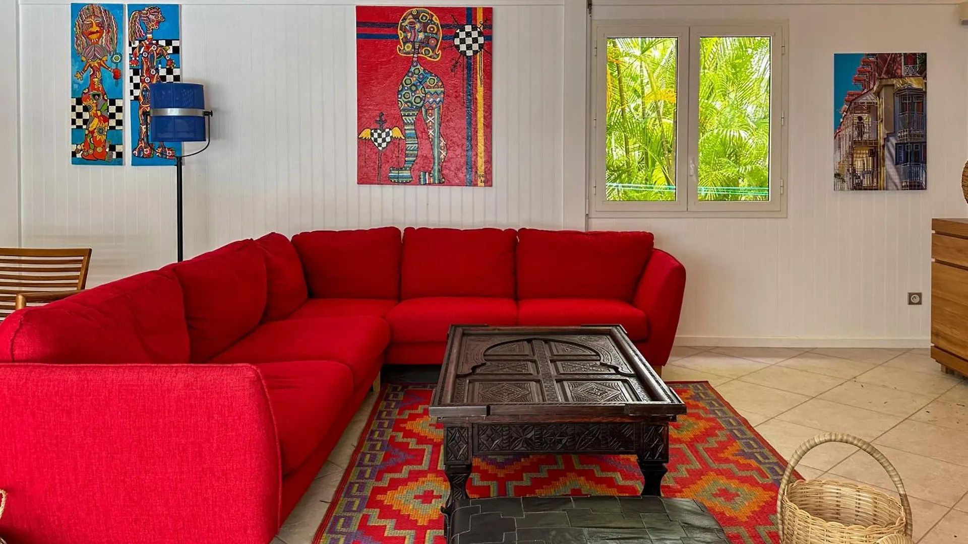 Villa Les Arbres Voyageurs Sur Les Hauts De Saint Francois Guadeloupe